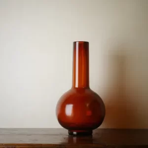 Glass Straight Mouth Sky Ball (Amber)